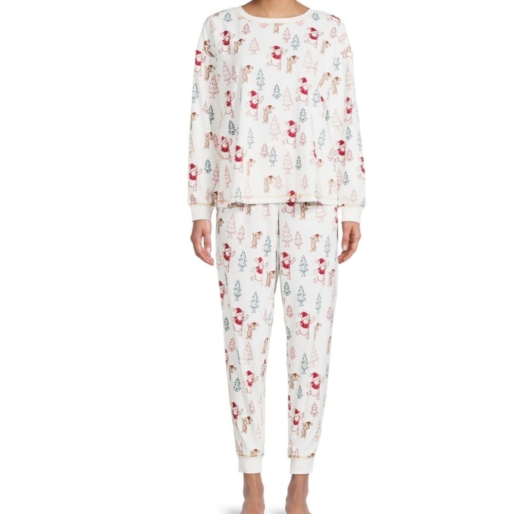 Disney Winnie the Pooh Wmns 2-piece Pajama size Large